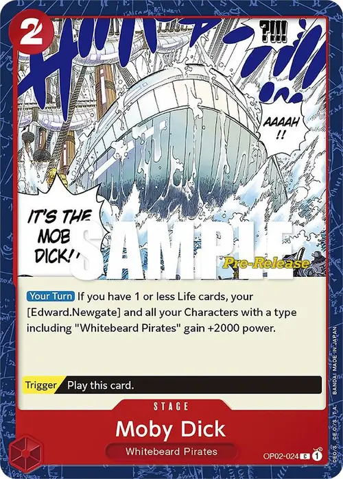 Moby Dick card art