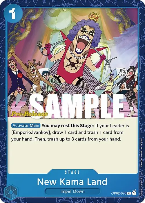 New Kama Land card art