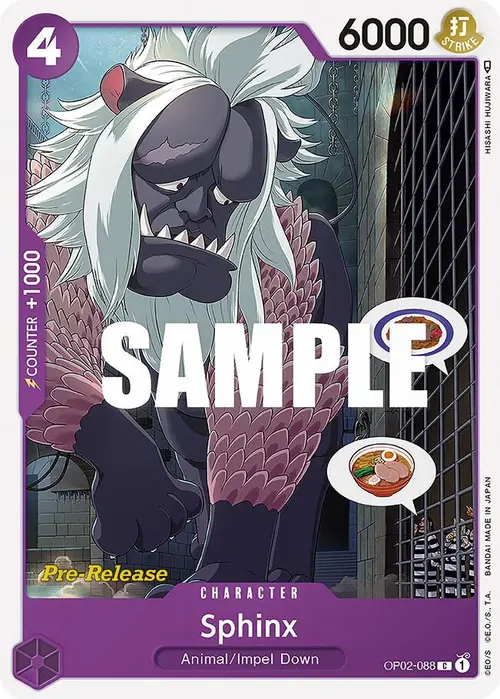 Sphinx card art