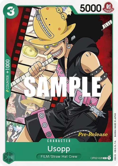 Usopp card art