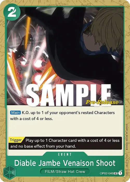 Diable Jambe Venaison Shoot card art