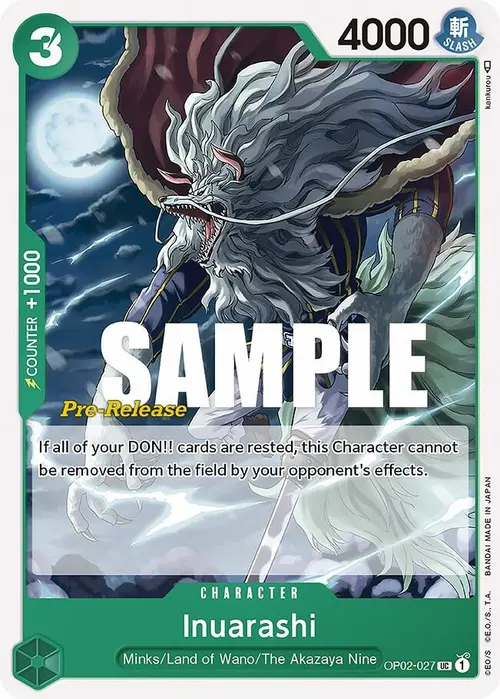 Inuarashi card art