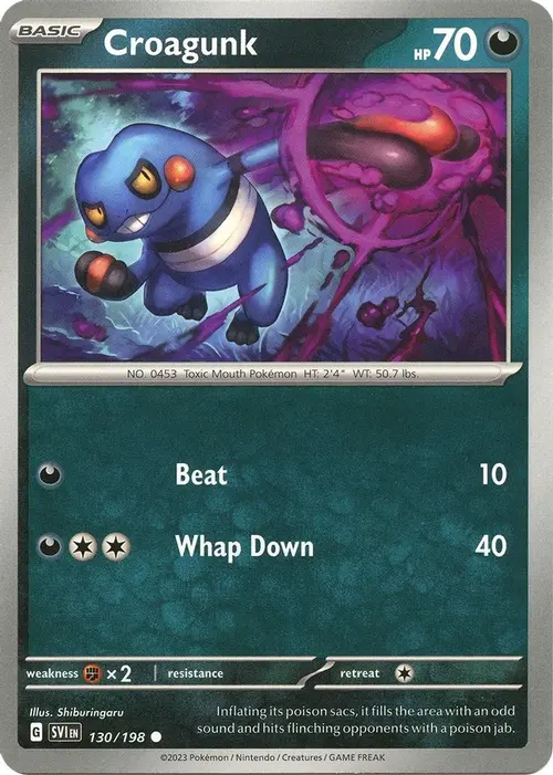 Croagunk card art