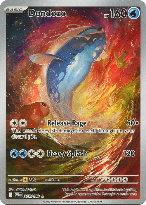 Dondozo - 207/198 card art