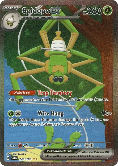 Spidops ex - 243/198 card art