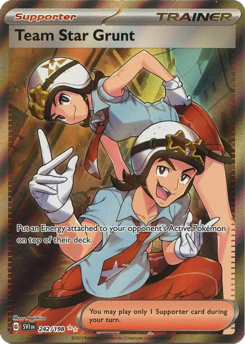 Team Star Grunt - 242/198 card art