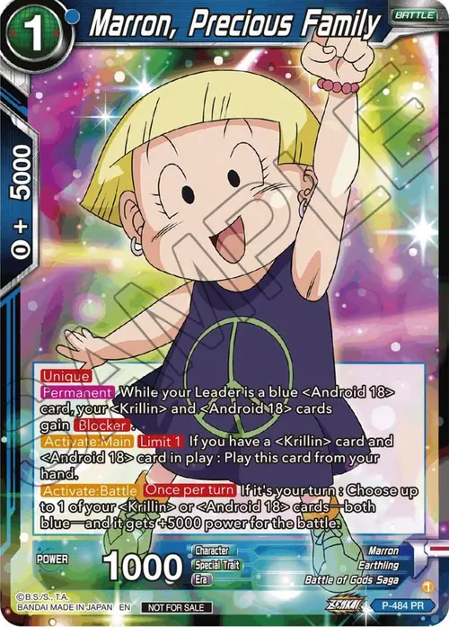 Marron, Precious Family (Zenkai Series Tournament Pack Vol.3) card art