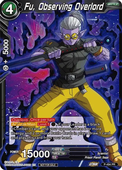 Fu, Observing Overlord (Zenkai Series Tournament Pack Vol.3) card art