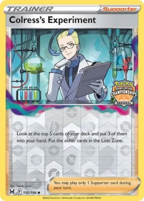 Colress's Experiment (Regional Championships) card art