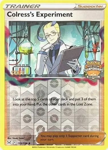 Colress's Experiment (Regional Championships) [Staff] card art