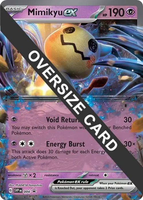 Mimikyu ex card art