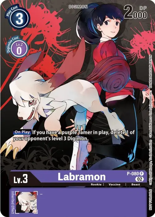Labramon - P-080 (Tamer Party Vol.7) card art