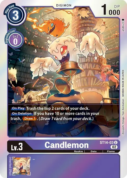Candlemon card art