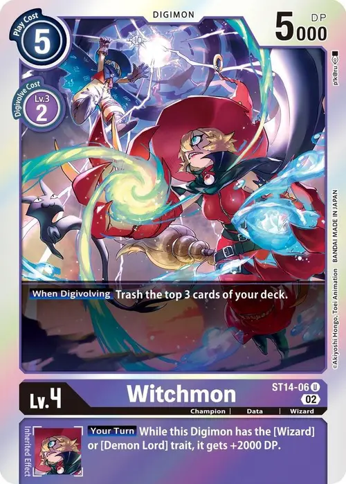 Witchmon card art