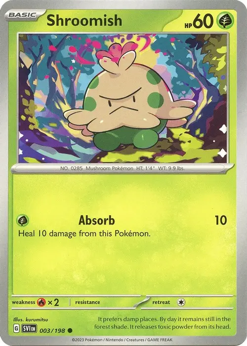 Shroomish card art