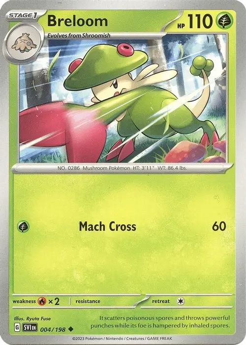 Breloom card art