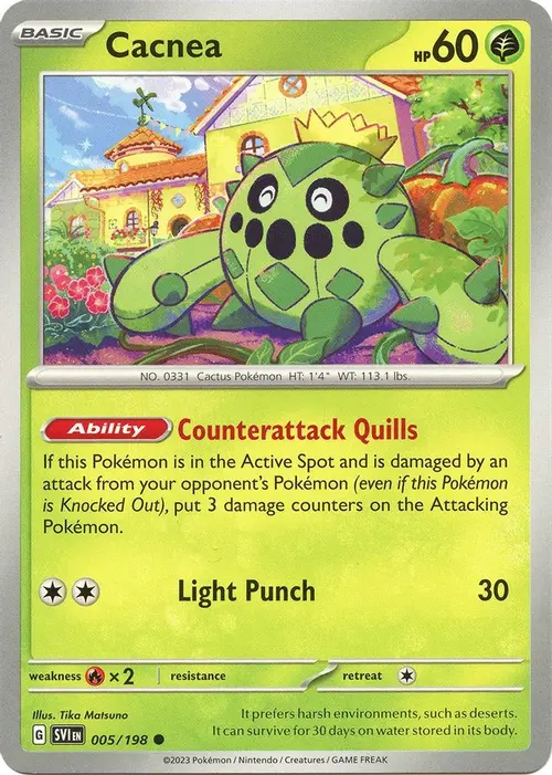 Cacnea - 005/198 card art
