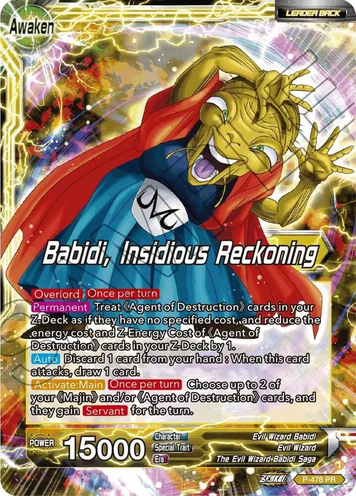 Babidi // Babidi, Insidious Reckoning (Silver Foil) card art