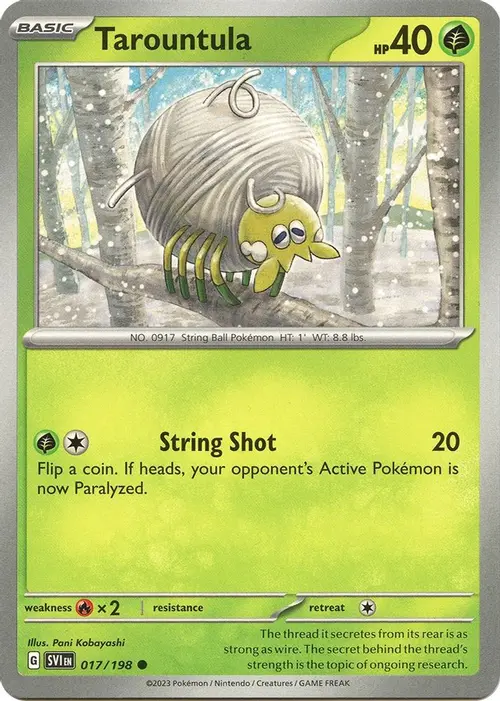 Tarountula - 017/198 card art
