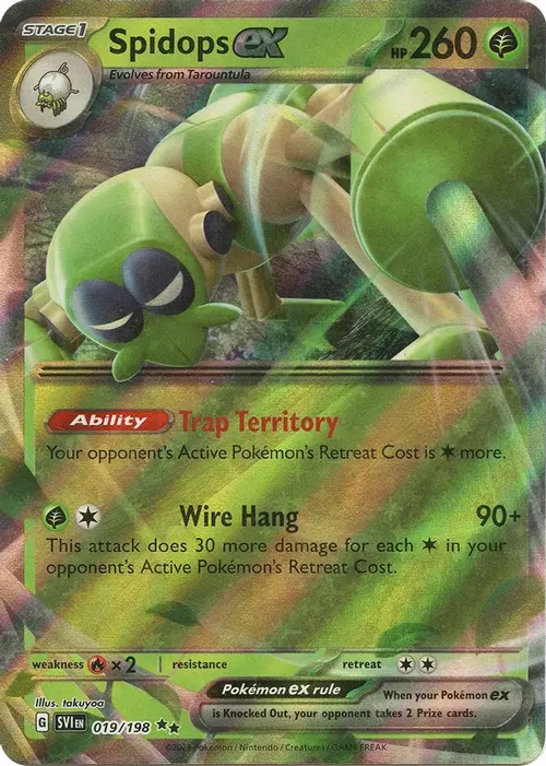 Spidops ex - 019/198 card art