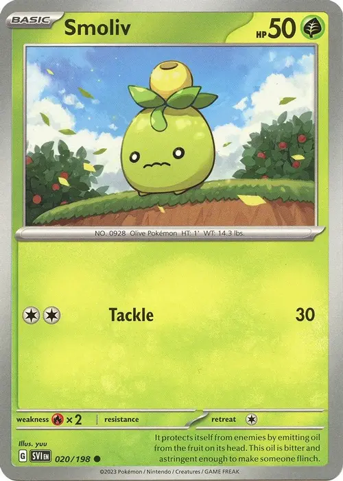 Smoliv - 020/198 card art