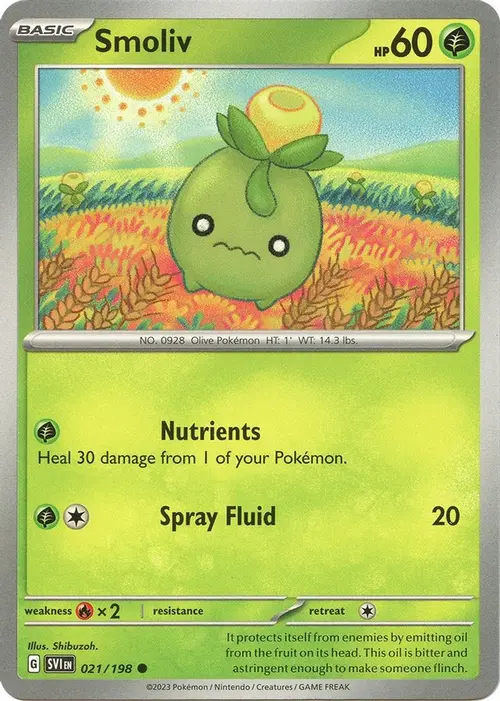 Smoliv - 021/198 card art