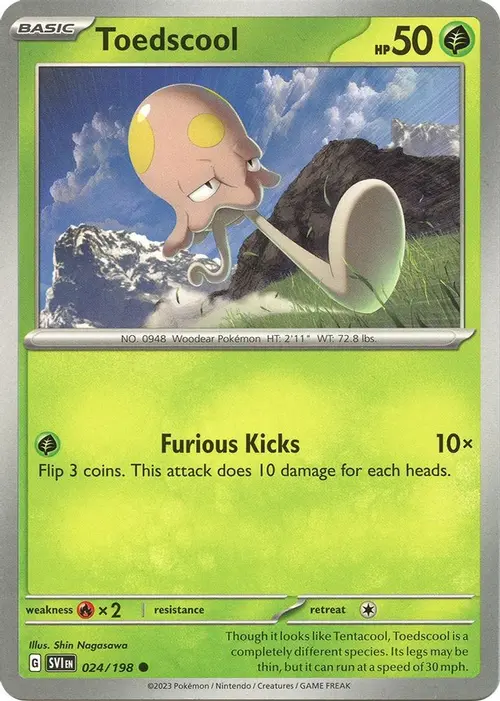 Toedscool - 024/198 card art