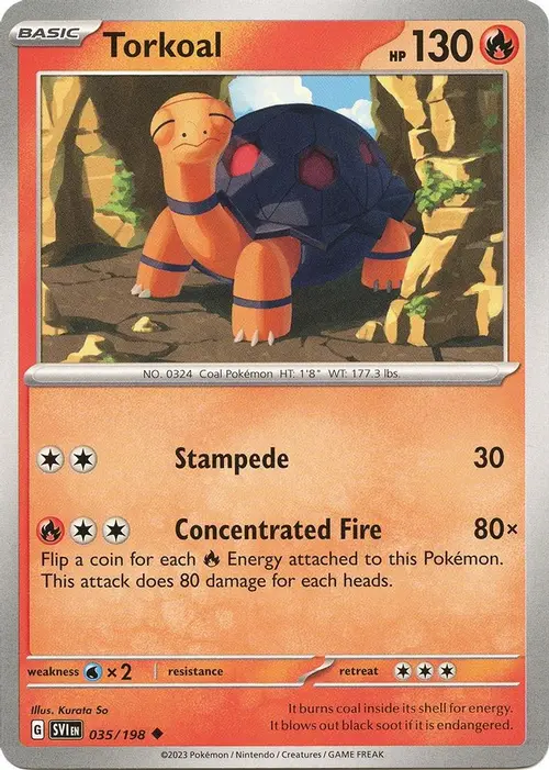 Torkoal card art