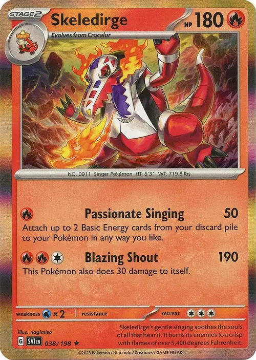 Skeledirge card art