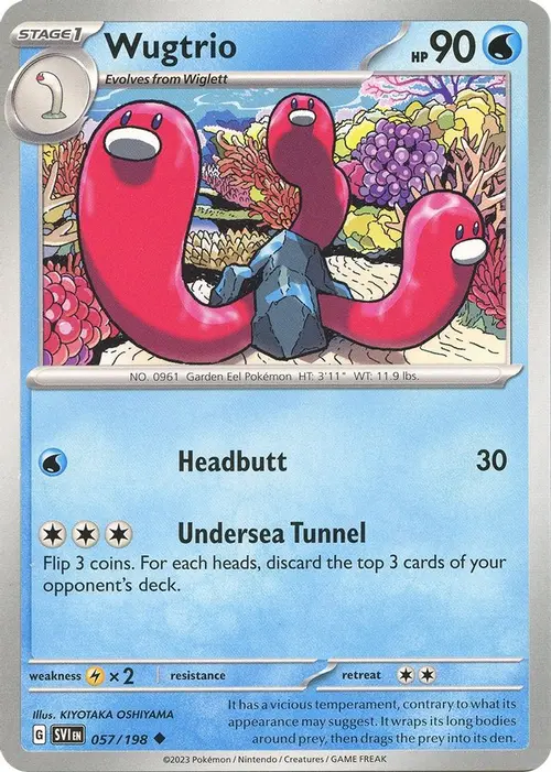 Wugtrio card art