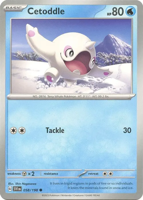 Cetoddle - 058/198 card art