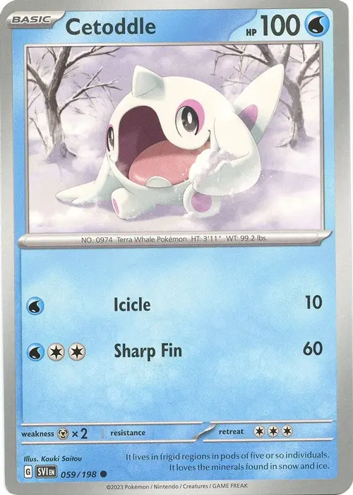 Cetoddle - 059/198 card art
