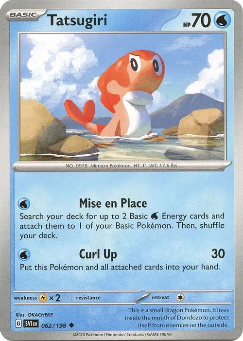 Tatsugiri card art