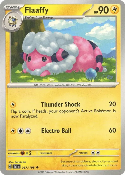 Flaaffy card art