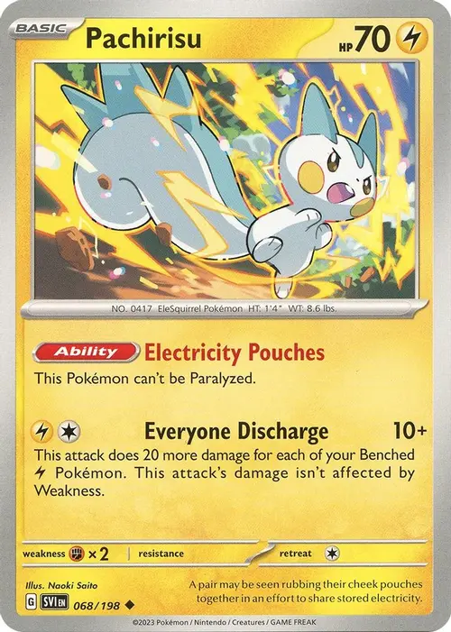 Pachirisu - 068/198 card art