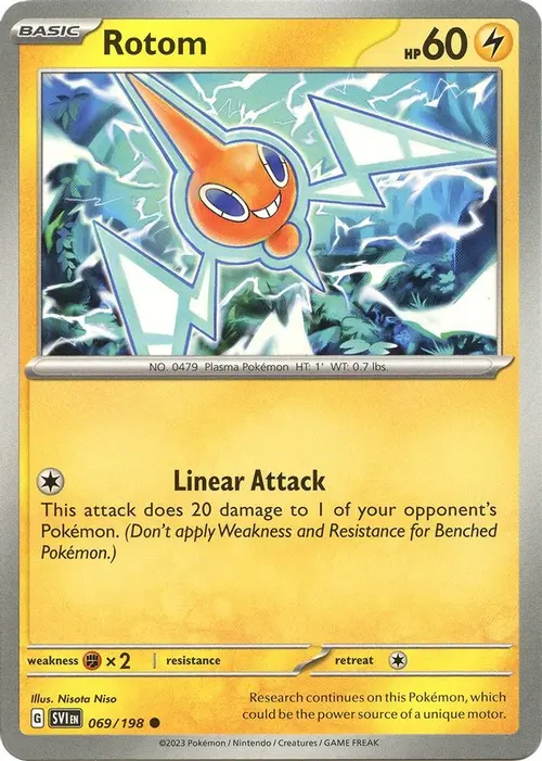 Rotom - 069/198 card art