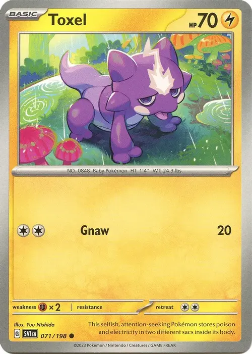 Toxel card art