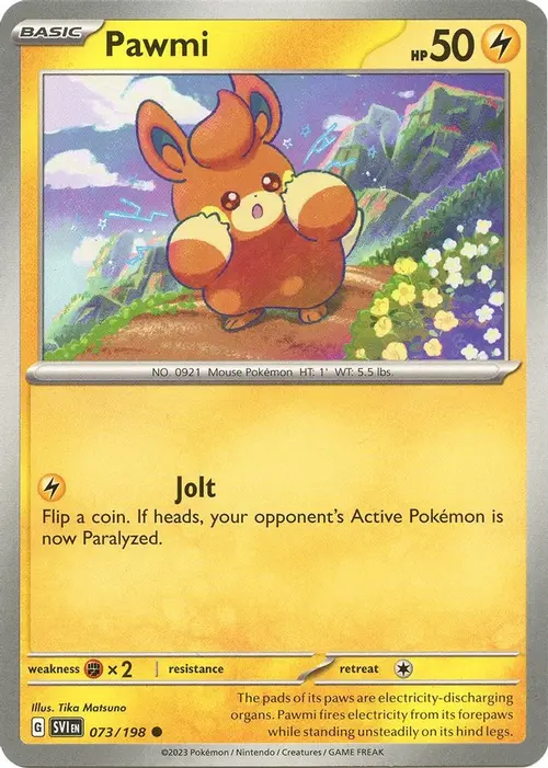 Pawmi - 073/198 card art