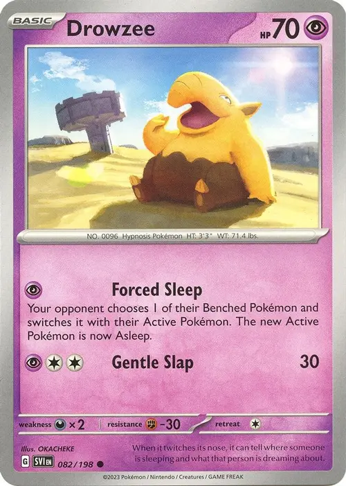 Drowzee - 082/198 card art