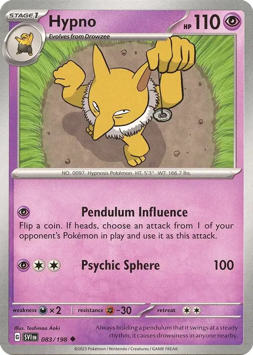 Hypno card art