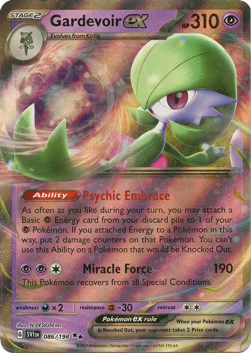 Gardevoir ex - 086/198 card art