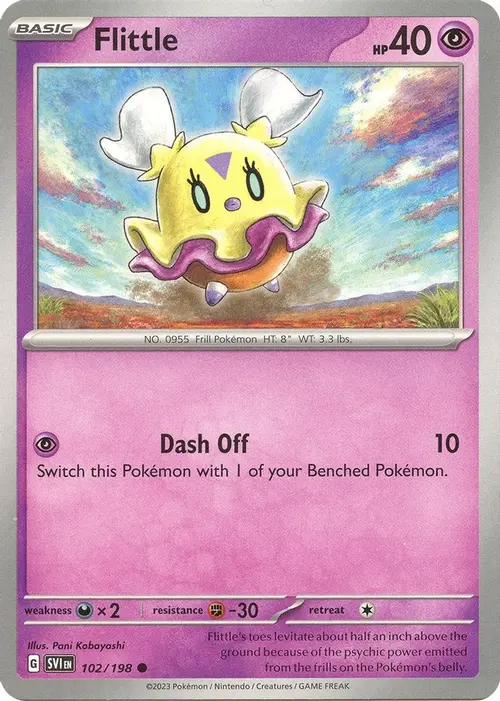 Flittle - 102/198 card art