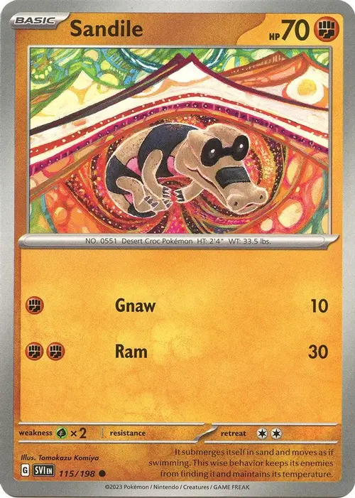 Sandile - 115/198 card art
