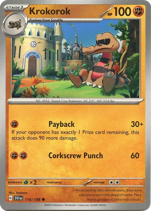 Krokorok card art