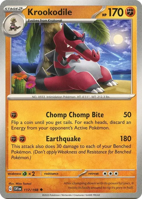 Krookodile card art