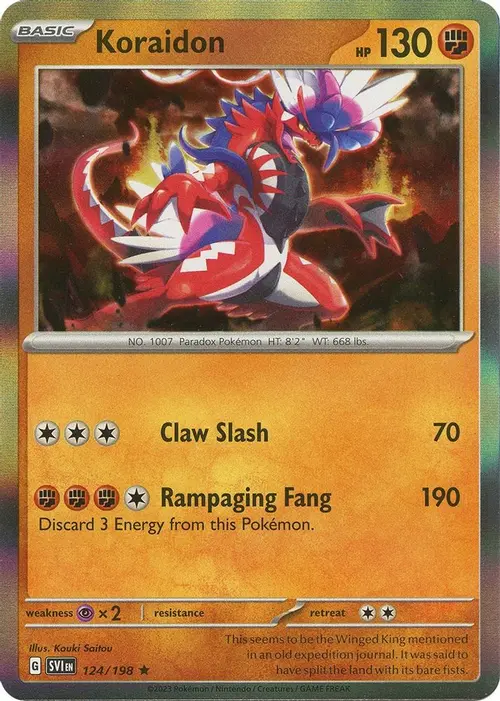 Koraidon card art