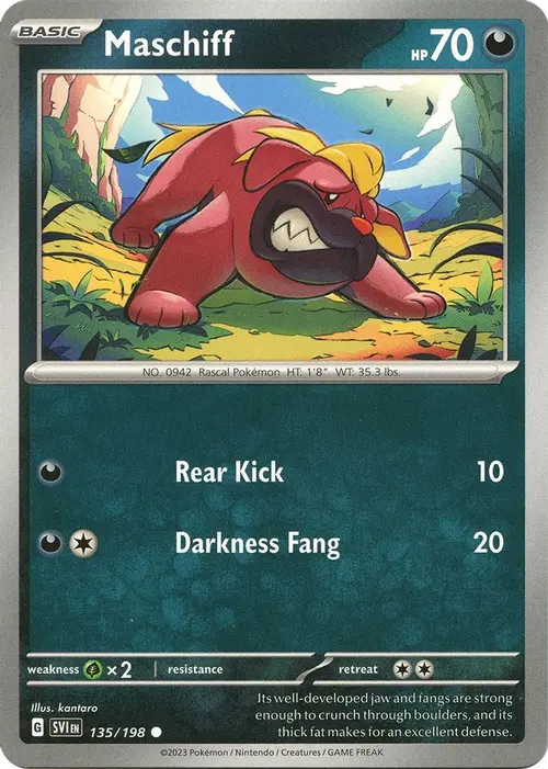 Maschiff - 135/198 card art