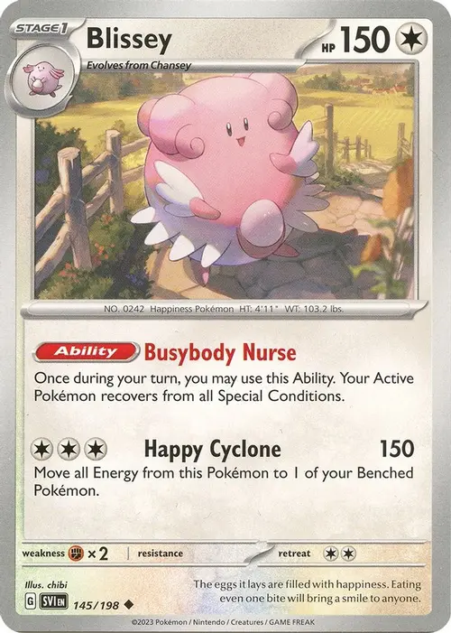 Blissey card art