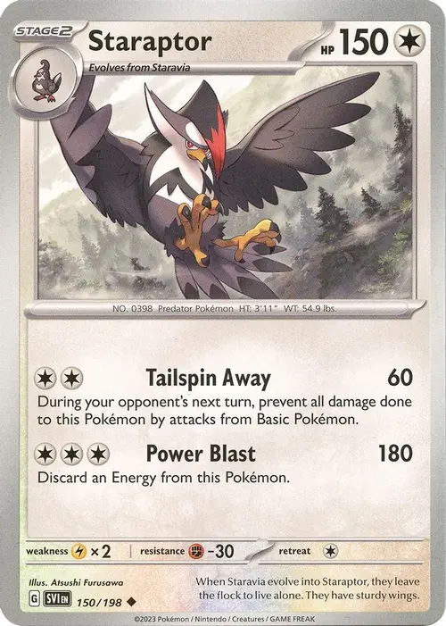 Staraptor card art