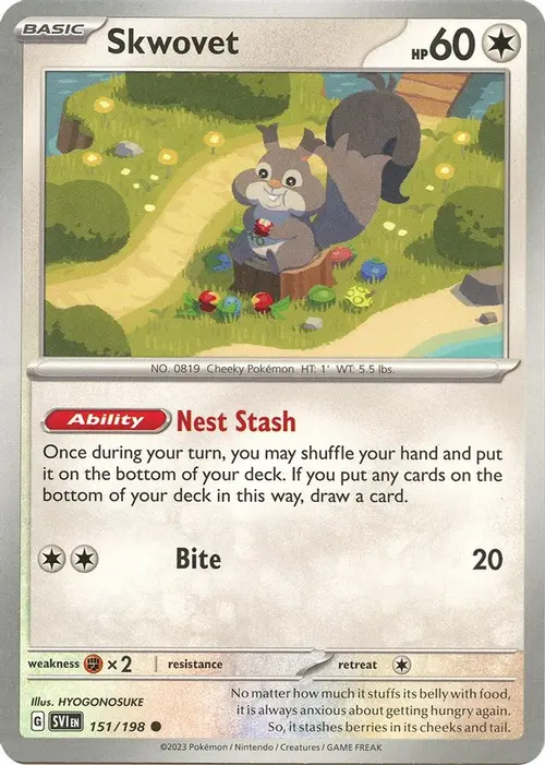 Skwovet - 151/198 card art